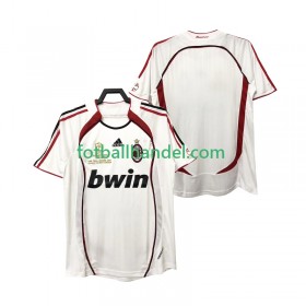 Herre Fotballdrakter AC Milan 2006 2007 Borte Retro Kortermet